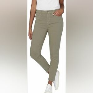 Buffalo David Bitton Women's Cropped Jeans in Olive